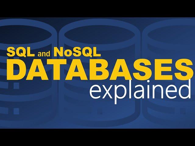 Databases Explained in 5 Minutes