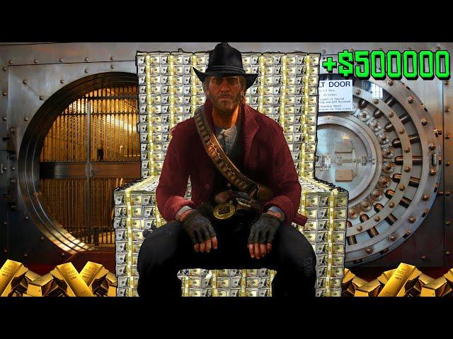 I Robbed Every Bank in Red Dead Redemption 2