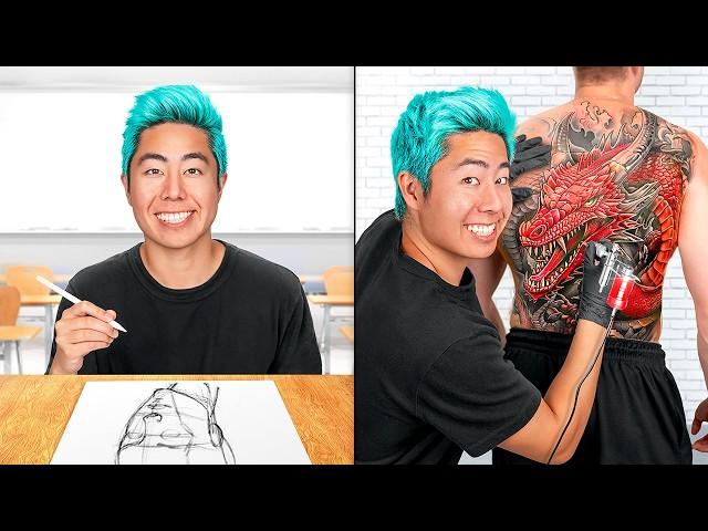 15 EXTREME 2D Art Challenges For $100,000!