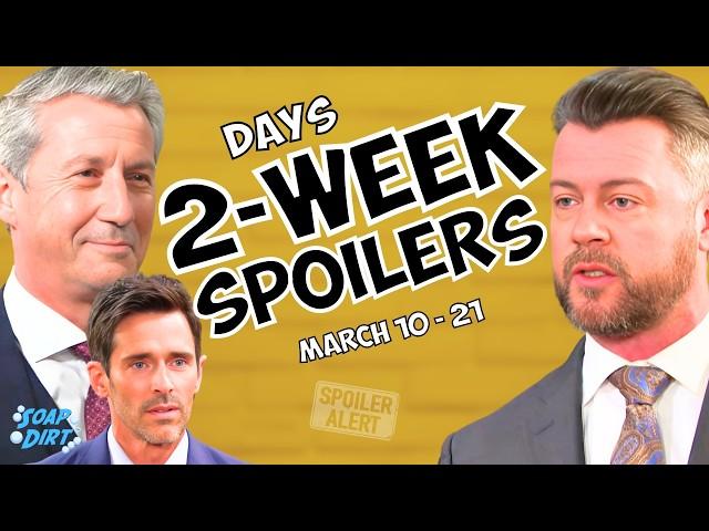 Days of our Lives 2-Week Spoilers March 10-21: Shane's Awful News, Shawn Torn & EJ Attacked #dool