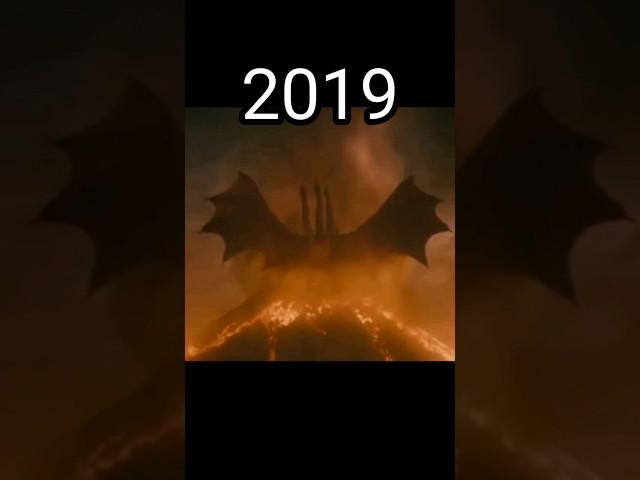 Evolution of King Ghidorah #evolution #heiseigodzilla #ghidorah