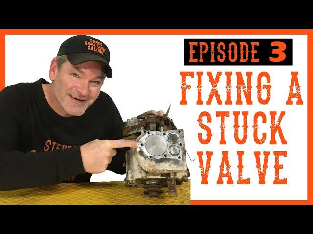 Easily Fix A Sticky Valve And Test Compression On A Briggs Engine - Episode 3 of 7 Tiller Series