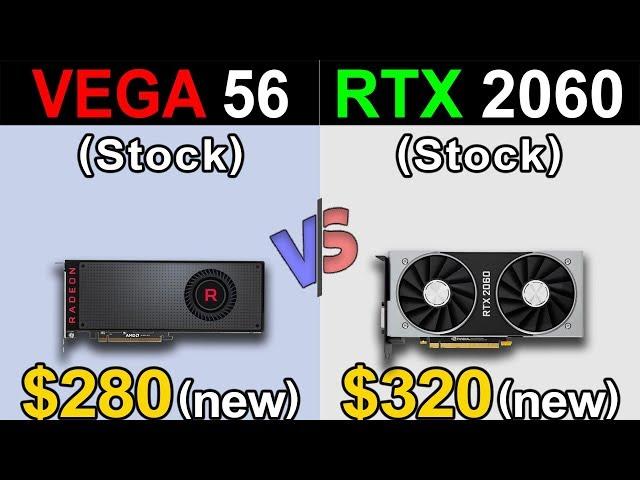 RX Vega 56 Vs. RTX 2060 | 1080p and 1440p | New Games Benchmarks