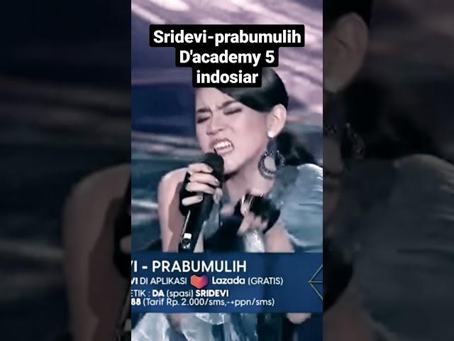 penampilan sridevi di D'academy 5 indosiar