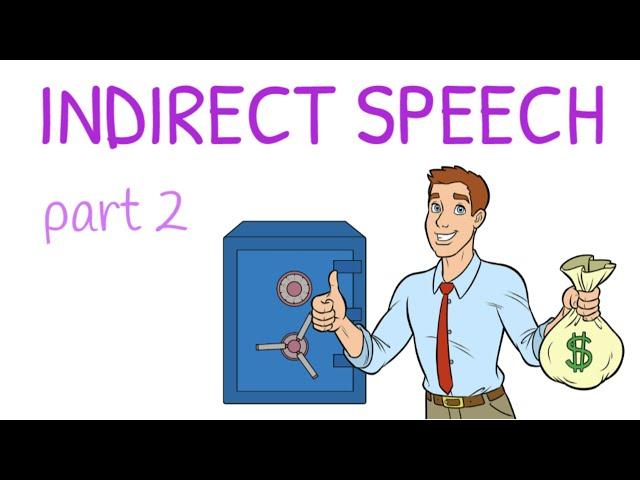 Indirect Speech, part 2 - English Grammar, MISTAKETIONARY® project