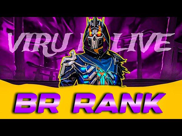 FREE FIRE INDIA BR RANK LIVE STREAM  VIRU IS LIVE 🫡 #viruediter