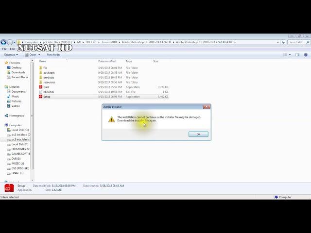 Adobe Photoshop CC 2018 not working x86 x64 32bit  DOWNLOAD NETSAT HD