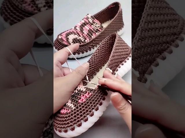 Sapato de crochê #shoes #sapatos #crochet