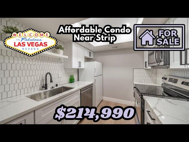 Affordable Condo For Sale in Las Vegas | Near Strip | Complete Remodel