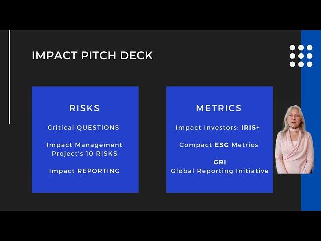 FAST TRACK Impact Pitch Deck - Investible Impact Innovation, FREE course