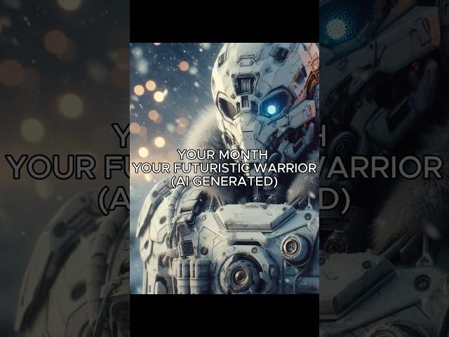 AI CHOOSES YOUR FUTURISTIC WARRIOR