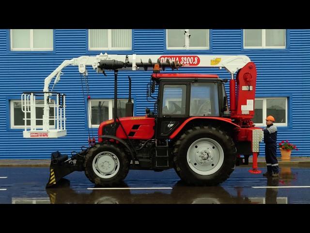 Кран-манипулятор тракторный «Двина» 3200.8