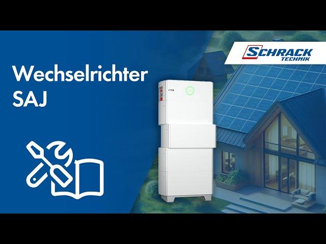 HS2 Hybrid Wechselrichter inkl. Batterie Modulen | SAJ | Unboxing & Installation | Schrack Technik