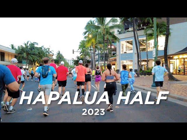 Hapalua Half Marathon (2023) | Honolulu | Waikiki | Virtual Run