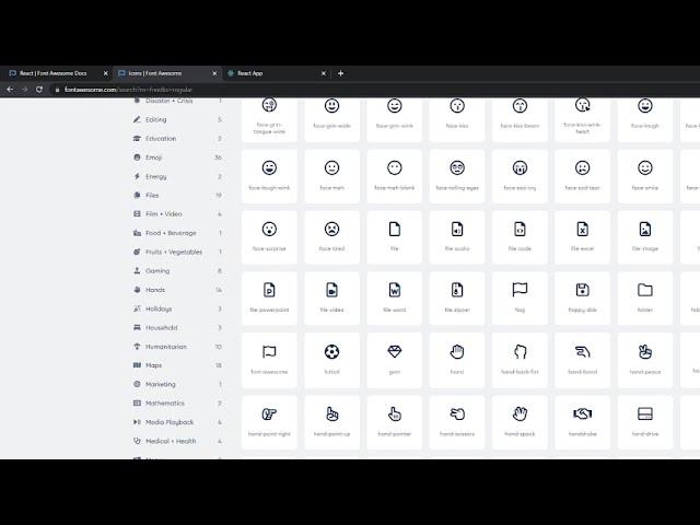 Font Awesome React Component Tutorial