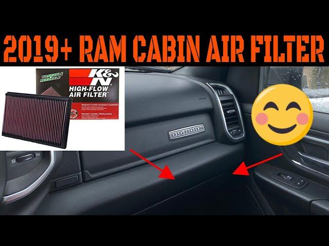 Ram 1500 Cabin Air Filter Replacement (2019+)