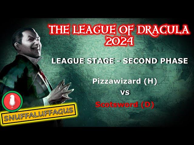 Fury of Dracula - League of Dracula - Pizzawizard (H) v. Scotsword (D)