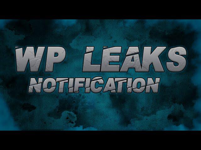 [QBUS] | WP Leaks | Notification | FiveM Scripts