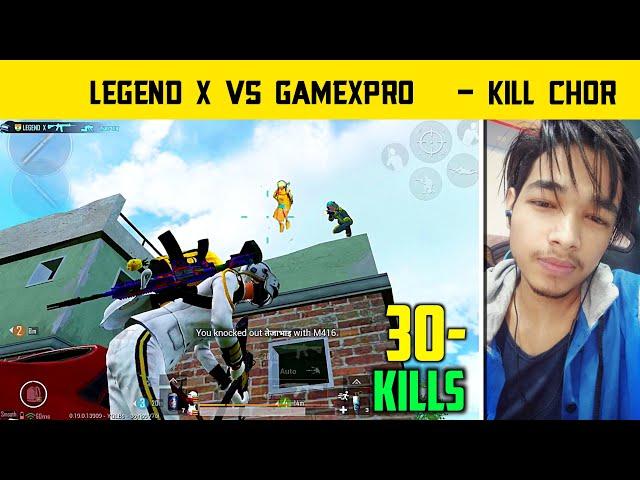 Gamexpro No.1 Kill Chor In Whole Pubg Mobile - Legend X vs Gamexpro - Pubg Gameplay