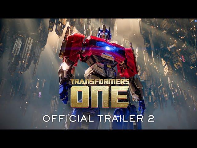 TRANSFORMERS ONE | Official Trailer 2 (2024 Movie) - Chris Hemsworth, Brian Tyree Henry