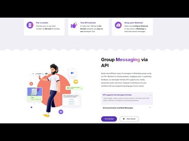 Demo: Powerful WhatsApp API for Developers | Whapi.Cloud