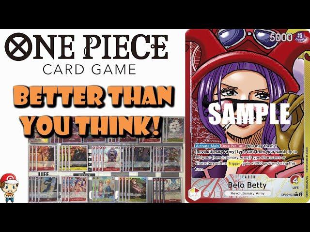 Belo Betty is a LOT Better than You Think! Winning Everywhere! (One Piece TCG News)