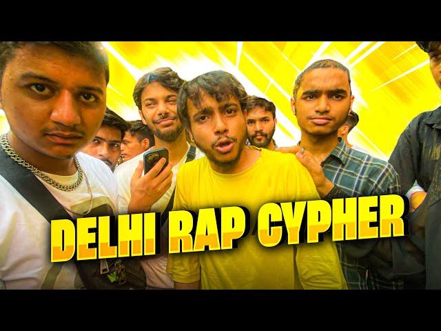 DELHI CRAZY RAP CYPHER HIP-HOP SCENE FULL VLOG