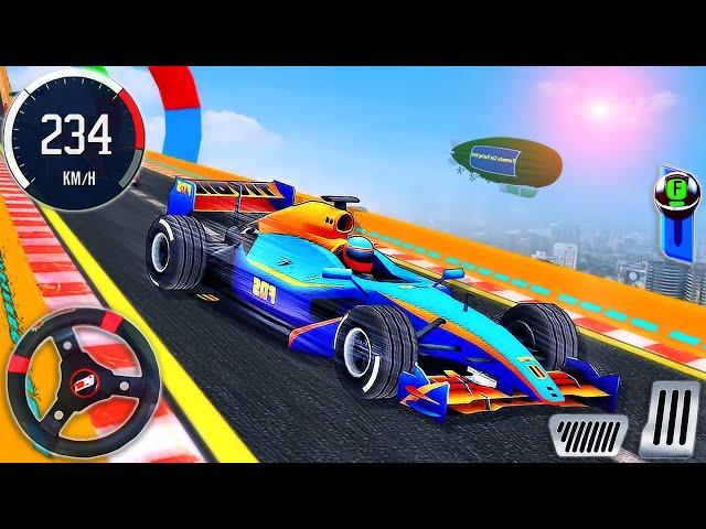 Formula Car Racing Stunt Simulator - Impossible Mega Ramp GT Car 3D - Android GamePlay