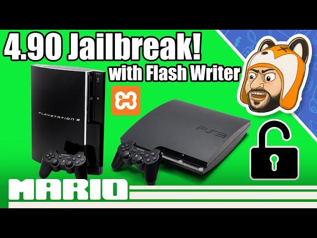 How to Jailbreak Your PS3 on Firmware 4.90 or Lower with Flash Writer (Self-Hosted)