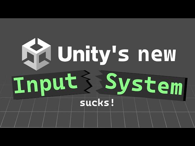 Unity's New Input System Sucks! Here's Why...