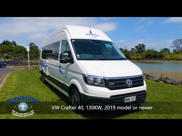 Koru 4 Freedom - VW Crafter 4 Berth Campervan Rental New Zealand - Automatic