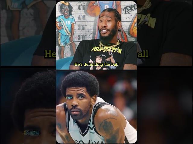 No Chill Gil: Iman Shumpert talks Kyrie Irving's offensive ability ft. Gilbert Arenas. #shorts #nba
