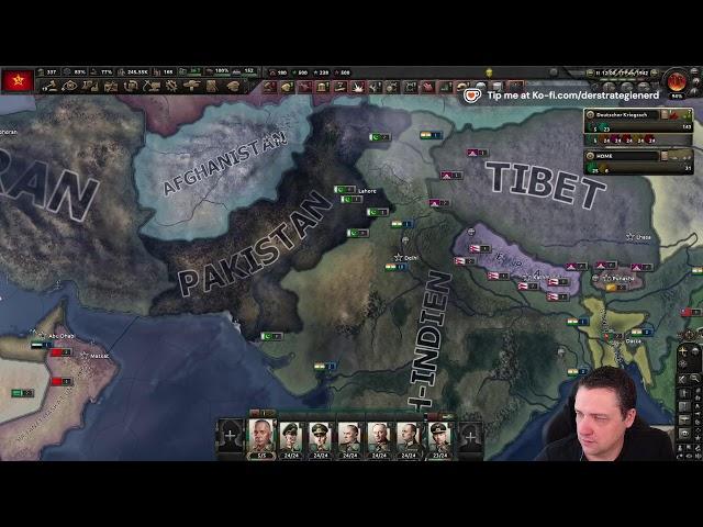 Kommunistisches Deutschland gegen den Rest der WELT in HOI4 | !discord !stream !game !help #deutsch