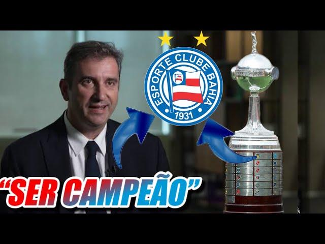 FERRAN SORIANO FAZ PROMESSA A TORCIDA DO BAHIA;GABRIEL XAVIER, ÁRIAS CONVOCADO