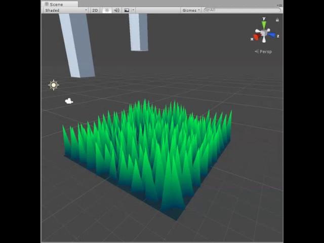 Grass geometry shader