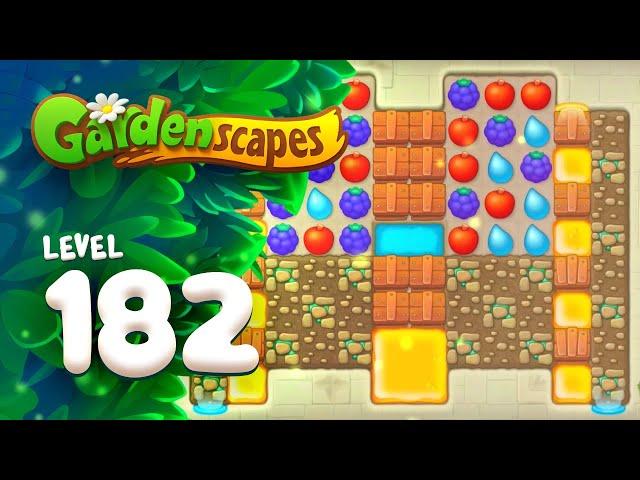 Gardenscapes - Level 182