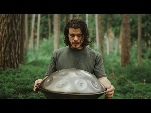 Konstantin Rössler - Forest Meditation Echoes / 1 Hour Handpan Meditation Music