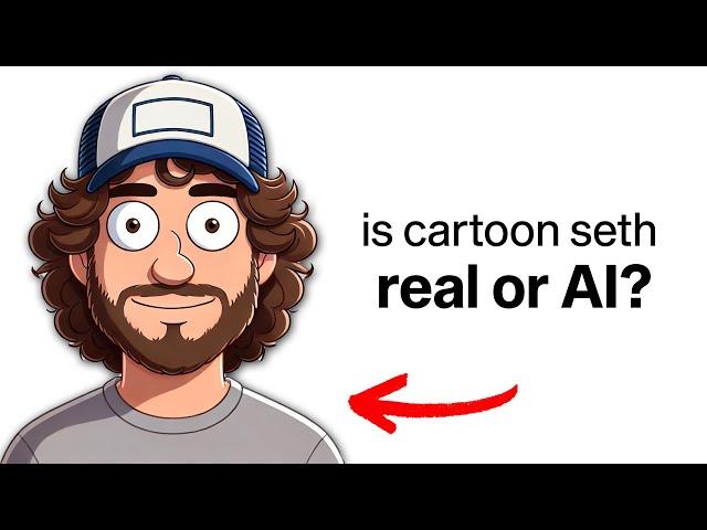 Is Cartoon Seth AI or Real? (Face Reveal & Live Stream)