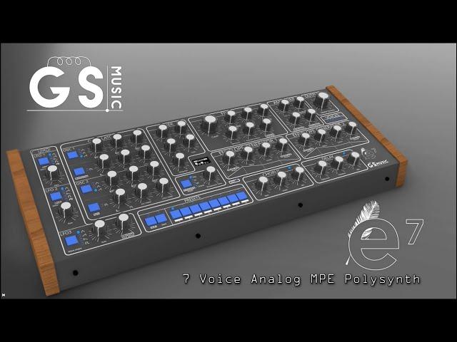 GS-e7 7-voice Analog Polysynth