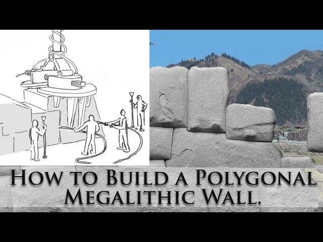 ILLUSTRATED:  How to Build a Polygonal Megalithic Wall. Like Sacsayhuaman, Peru