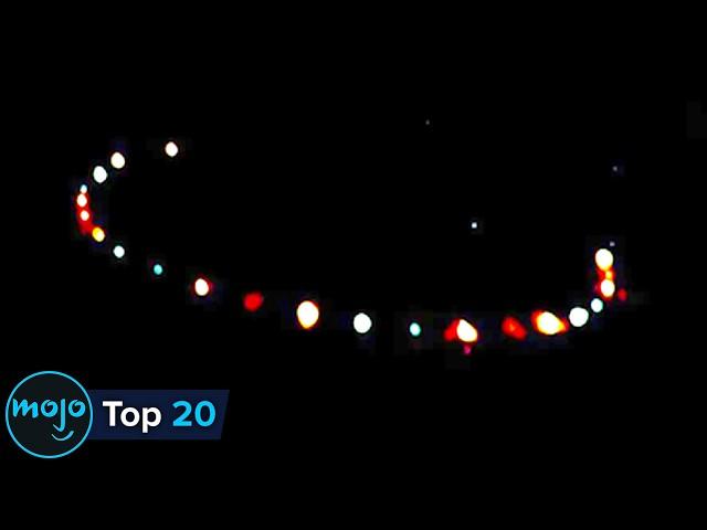 Top 20 UFO Sightings That MIGHT BE REAL