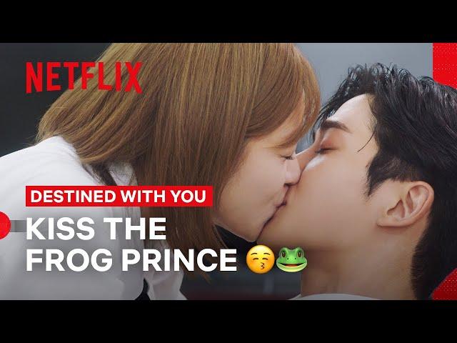 Bo-ah Tries to Break the Curse on Rowoon with a Kiss  | Destined With You | Netflix Philippines