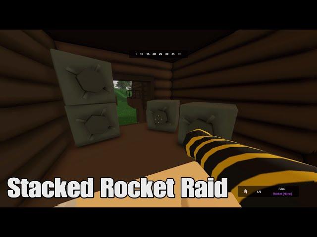 Unturned Console - Raiding Stacked Lockers