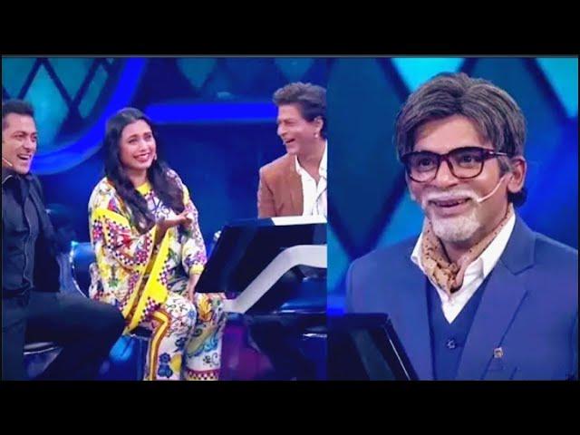 Sunil Grover Best Comedy Sharukh Khan & Salman Khan Rani Mukherji unbelievable laughing 360P