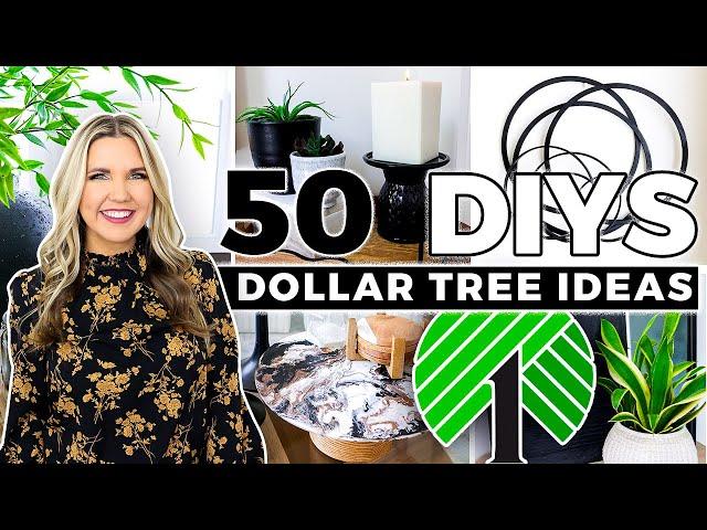 50 Dollar Tree DIY's...Quick & Easy