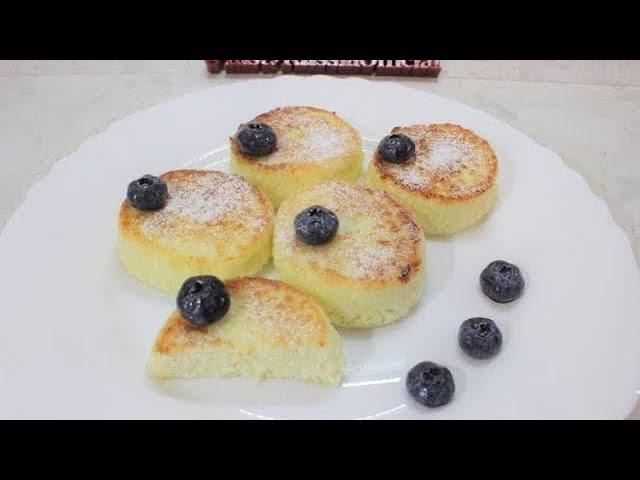 Cottage cheese cheesecakes are very tender! Cheesecakes without flour are prepared with love.