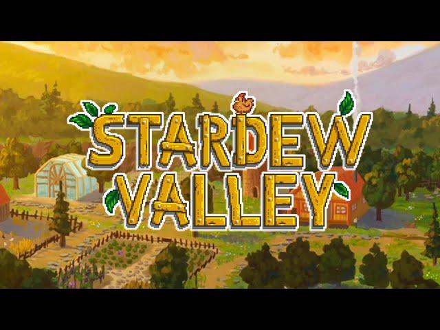 ️ Cozy Farming Vibes: Relaxing Stardew Valley Music w/ farm sounds ambience 