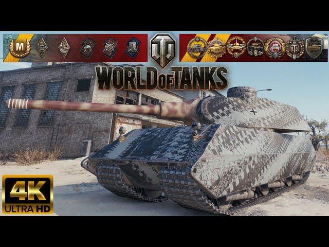 VK 100.01 (P) - Ghost Town map - 10 kills - 7,2k damage Kolobanov World of Tanks replay 4K