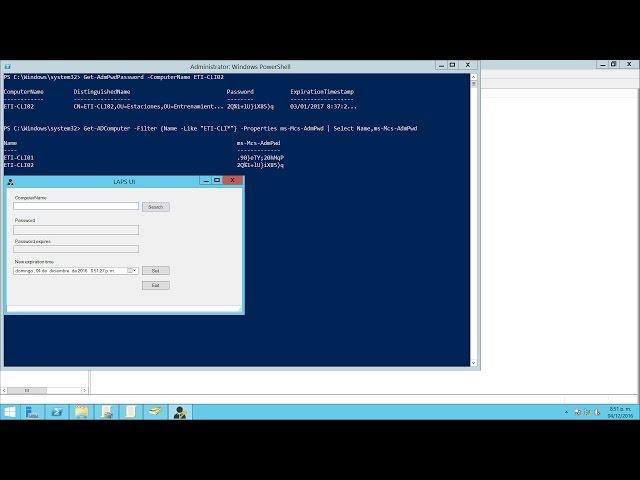 Instalar y Configurar LAPS v6.2 en Windows Server 2012