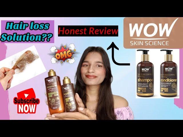 WOW hair loss control Shampoo | Honest Review | wow products | Ankita Denwal